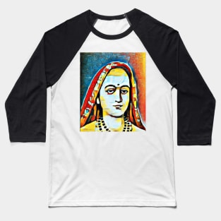 Adi Shankara Abstract Portrait | Adi Shankara Artwork 2 Baseball T-Shirt